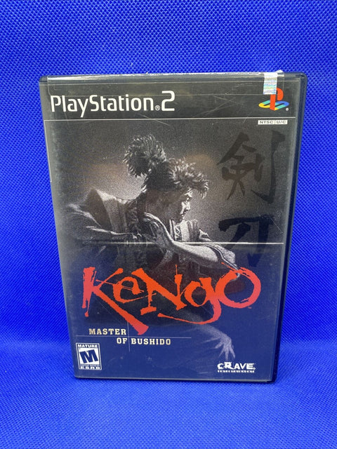 Kengo: Master of Bushido (Sony PlayStation 2, 2001) PS2 CIB Complete - Tested!