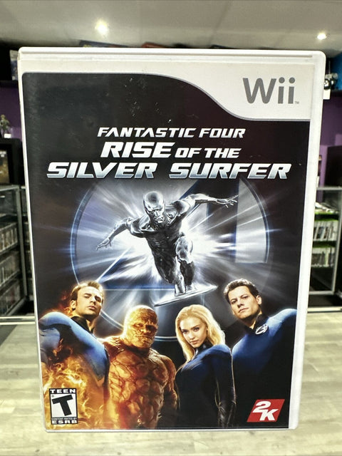 Fantastic 4: Rise of the Silver Surfer (Nintendo Wii, 2007) CIB Complete Tested!