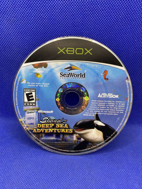 SeaWorld: Shamu's Deep Sea Adventures (Microsoft Original Xbox, 2005) Complete