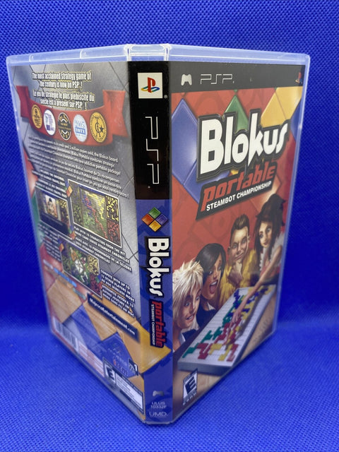 Blokus Portable: Steambot Championship (Sony PSP, 2008) CIB Complete, Tested!