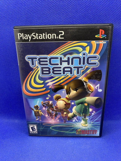 Technic Beat (Sony PlayStation 2, 2004) PS2 CIB Complete - Tested!