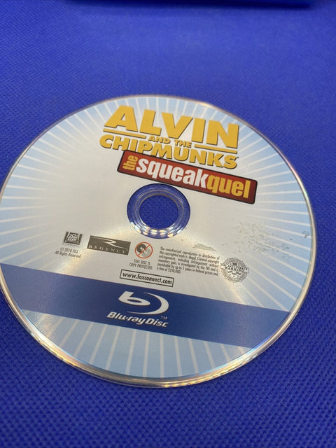 Alvin and the Chipmunks: The Squeakquel (Blu-ray Disc, 2010) Rental Exclusive!