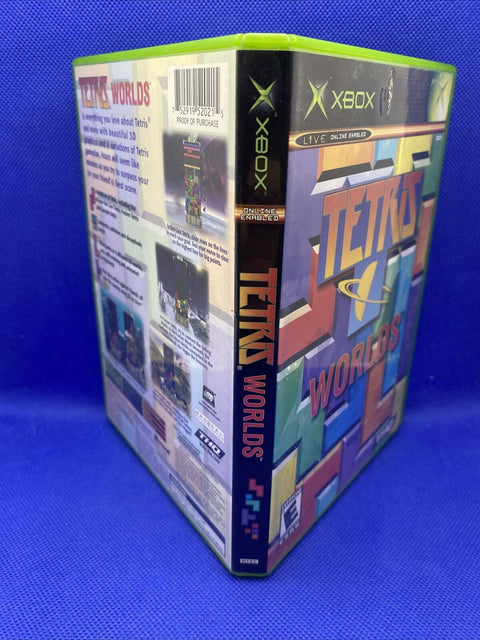 Tetris Worlds (Microsoft Original Xbox, 2003) CIB Complete, Cleaned, Tested!