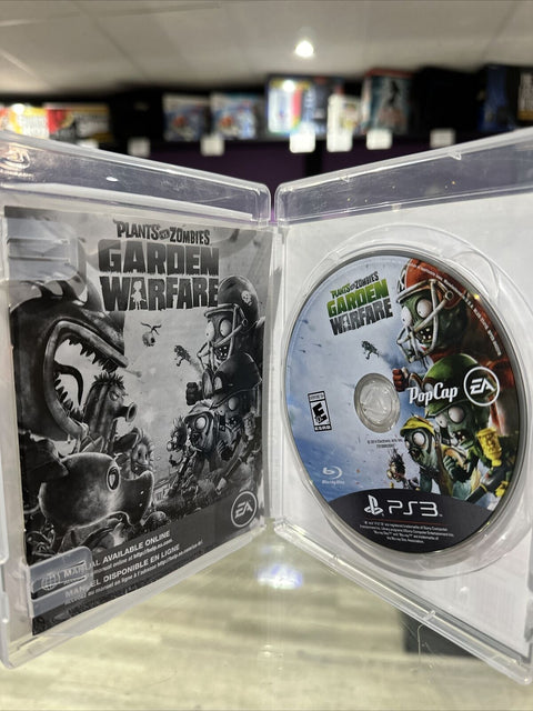 Plants vs Zombies: Garden Warfare (PlayStation 3 PS3) CIB Complete Tested!