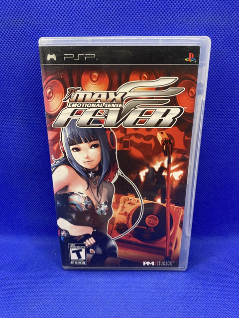 DJ Max Fever: Emotional Sense (Sony PSP, 2009) CIB Complete - Tested!