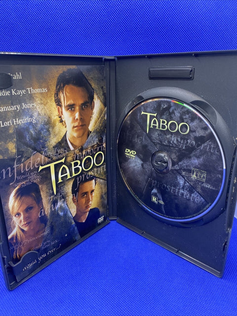 Taboo (DVD, 2003) Rare Sexy Thriller - Nick Stahl, Lori Heuring, January Jones