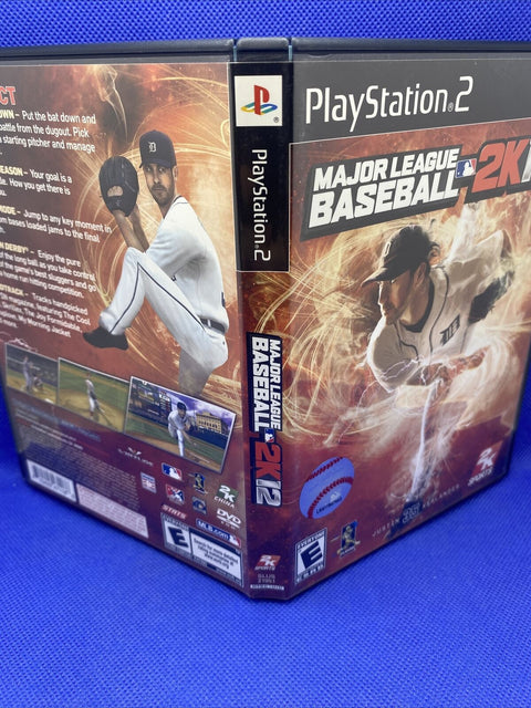 Major League Baseball 2K12 (Sony PlayStation 2, 2012) PS2 CIB Complete Tested!