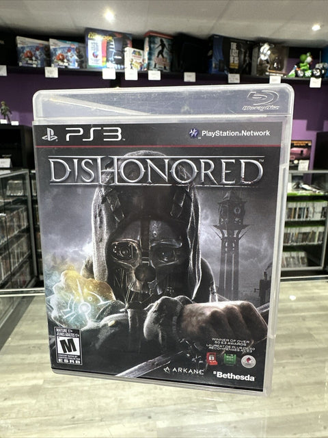 Dishonored PS3 (Sony Playstation 3, 2012) CIB Complete Tested!