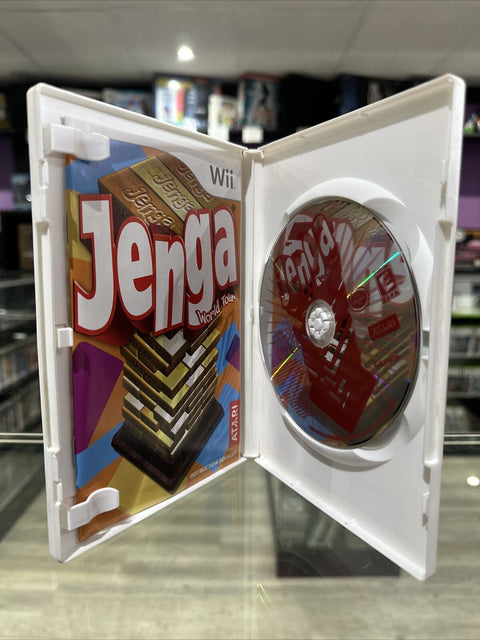 Jenga: World Tour (Nintendo Wii, 2007) CIB Complete Tested!