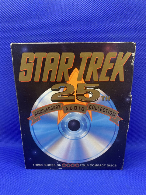 Star Trek 25th Anniversary Audio Collection 3 Book 4 CD Set - William Shatner