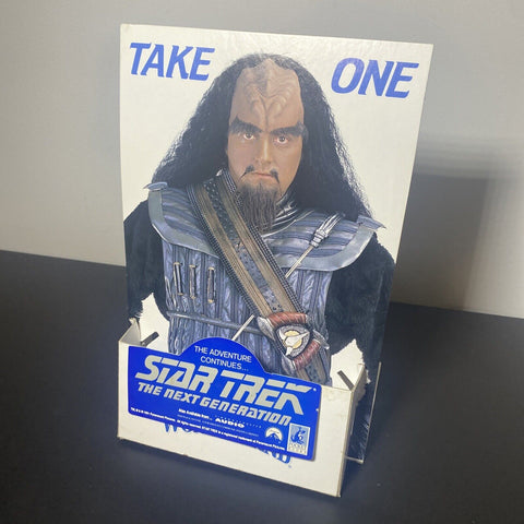 Vintage 1991 Star Trek The Next Generation Theme Park Standee - ONE OF A KIND!