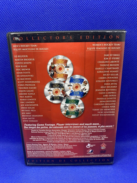 Reflections Of Olympic Gold- Collector’s Edition-Hockey-General Mills-4 Disc Set