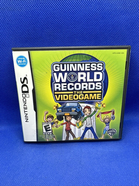 Guinness Book of World Records The Video Game (Nintendo DS) NDS Complete Tested