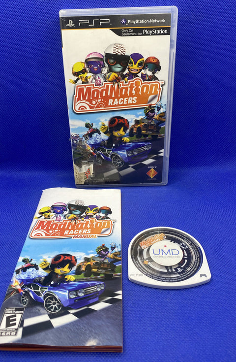 ModNation Racers (Sony PSP, 2010) CIB Complete, Tested!