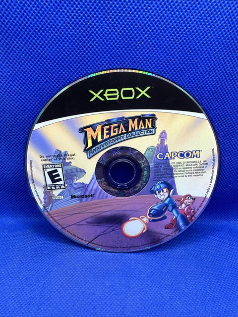 Mega Man Anniversary Collection (Microsoft Original OG Xbox) Complete Tested!