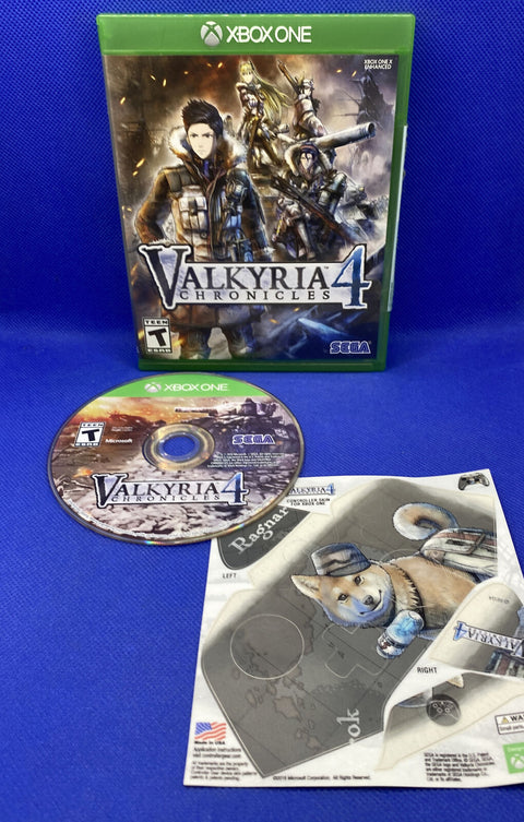 Valkyria Chronicles 4 (Microsoft Xbox One) XB1 w/ Controller Skin - Tested!