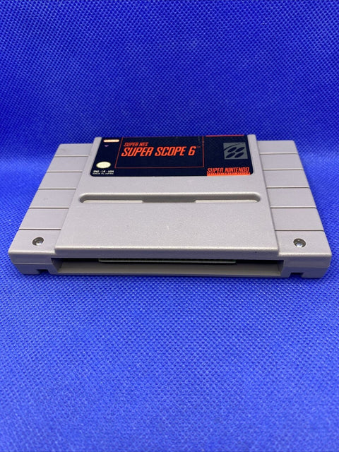 Super Scope 6 (Super Nintendo, 1992) SNES Authentic Cartridge Only - Tested!