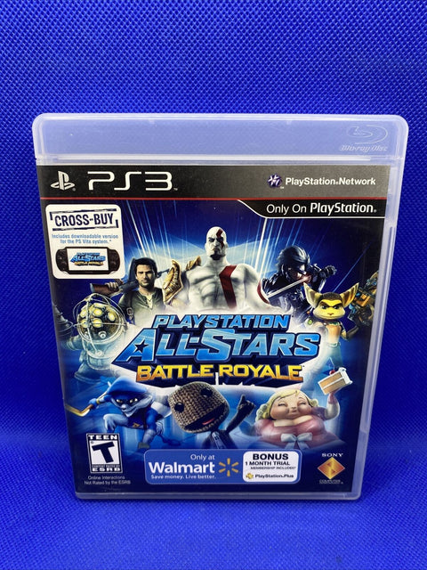 Playstation All-Stars Battle Royale - Walmart Variant (PS3, 2012) CIB Complete