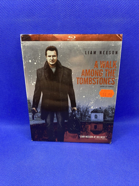 A Walk Among the Tombstones (Blu-ray Disc, Liam Neeson) w/ Slip Cover!