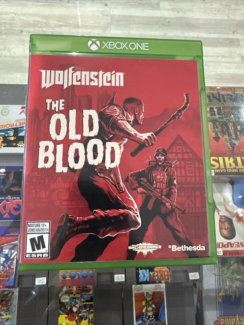 Wolfenstein The Old Blood * Case Damage* - Xbox One XB1 Tested!