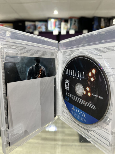 NEW! Murdered Soul Suspect (Sony PlayStation 3) PS3 CIB Complete Tested!