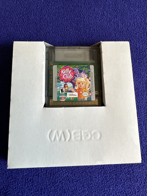 Barbie Kelly Club: Clubhouse Fun (Nintendo Game Boy Color) GBC Complete In Box