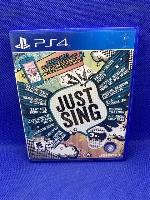 Just Sing (Playstation 4, PS4) Tested!