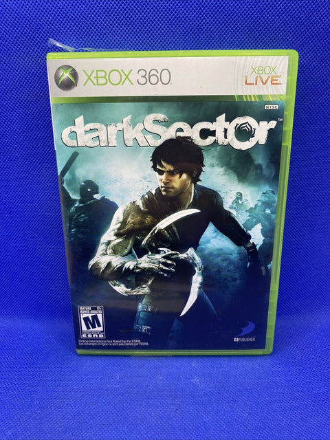 Dark Sector (Microsoft Xbox 360, 2008) CIB Complete - Tested!