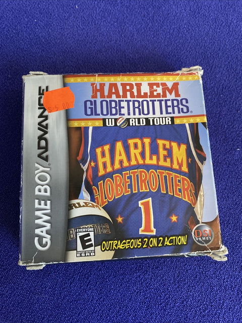 Harlem Globetrotters World Tour (Nintendo Game Boy Advance, 2006) GBA Complete