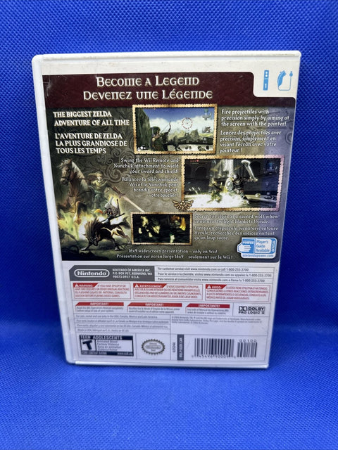 The Legend of Zelda: Twilight Princess (Nintendo Wii 2006) CIB Complete Tested