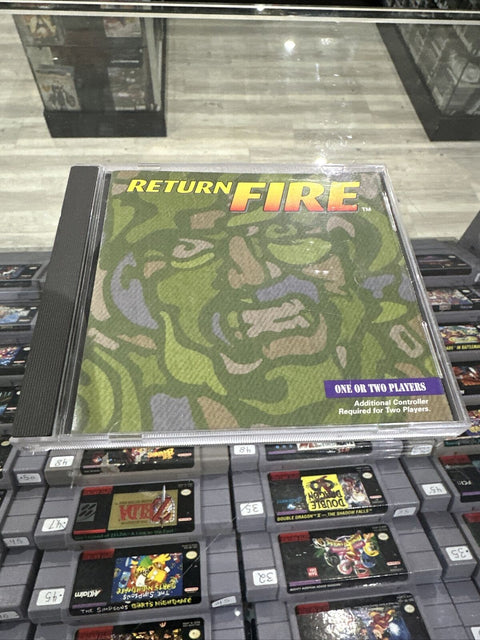 Return Fire 3do Box Case And Manual Only *No Game*