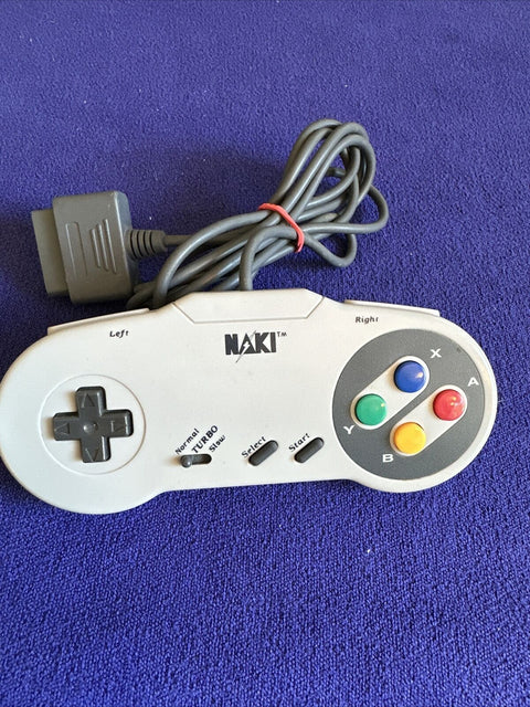 Naki Turbo Controller For SNES Super Nintendo - Tested!