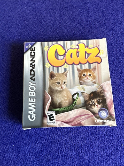 Catz (Nintendo Game Boy Advance, 2006) GBA Complete In Box - Tested!