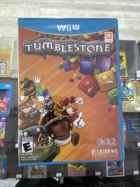 NEW! Tumblestone: All Star Pack (Nintendo Wii U, 2016) Factory sealed!