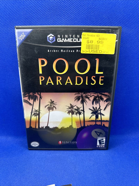 Pool Paradise (Nintendo GameCube, 2004) CIB Complete - Tested