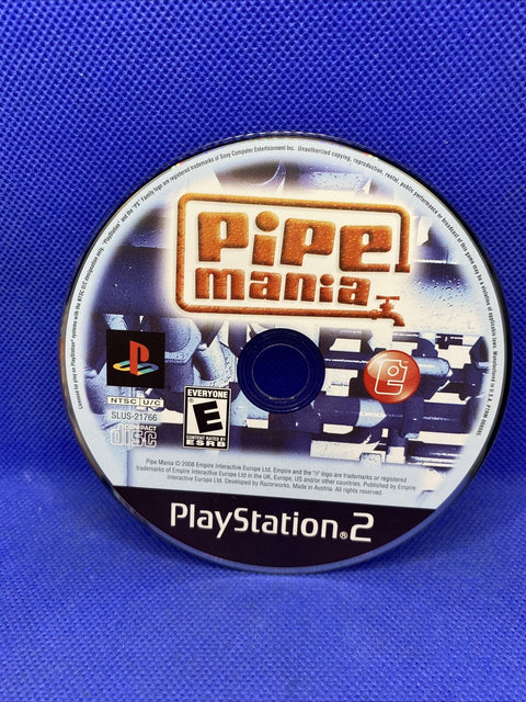 Pipe Mania (Sony PlayStation 2, 2008) PS2 CIB Complete Tested!