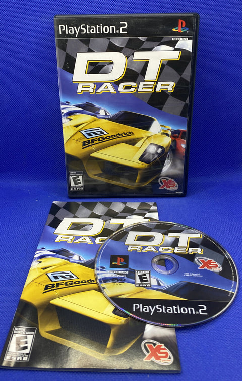 DT Racer (Sony PlayStation 2, 2005) PS2 CIB Complete - Tested!