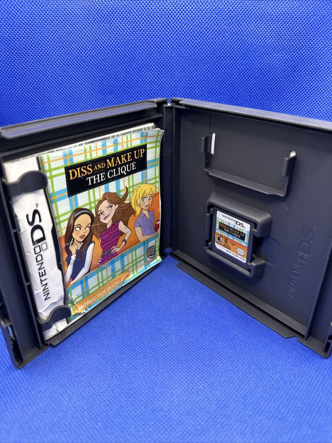 Diss and Make Up The Clique (Nintendo DS, 2009) CIB Complete - Tested!