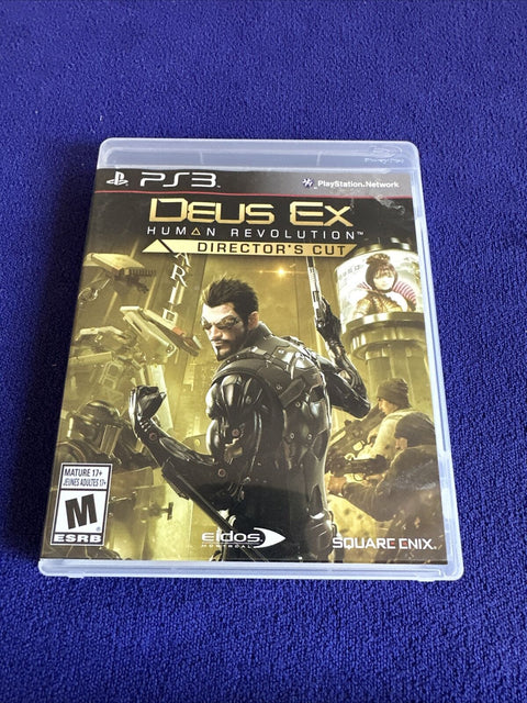 Deus Ex: Human Revolution - Director's Cut (Sony PlayStation 3) PS3 Complete