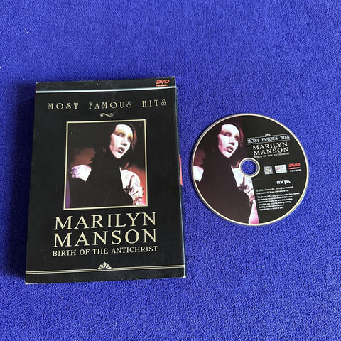 Marilyn Manson Birth Of the Antichrist Most Greatest Hits Music On DVD