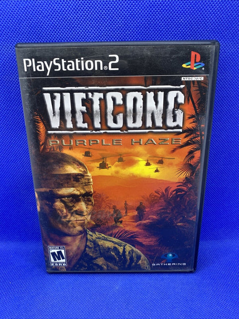 Vietcong: Purple Haze (Sony PlayStation 2, 2004) PS2 CIB Complete - Tested!