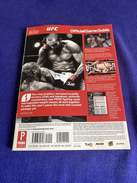 UFC Undisputed 3 : Prima Official Game Guide Prima - Strategy Guide