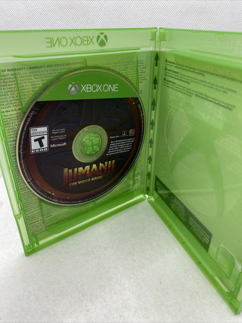 Jumanji The Video Game (Microsoft Xbox One, 2019) CIB Complete, Tested, Working!