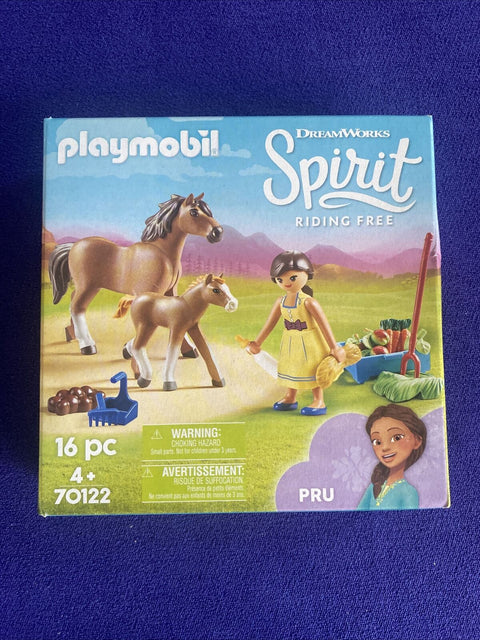 Lot Of 2 NEW Playmobil Sets - Spirit Riding Free + Novelmore Starter Pack