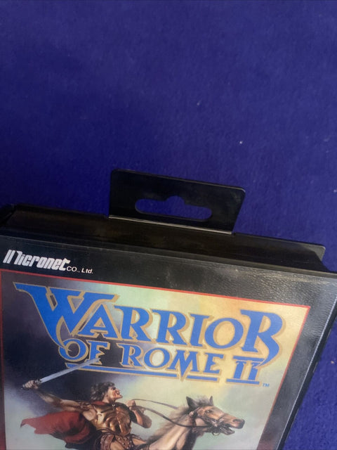 Warrior of Rome II 2 - Sega Genesis - Authentic Cleaned + Tested!