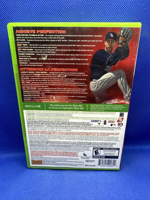 MLB 2K13 (Microsoft Xbox 360, 2013) CIB Complete - Tested!