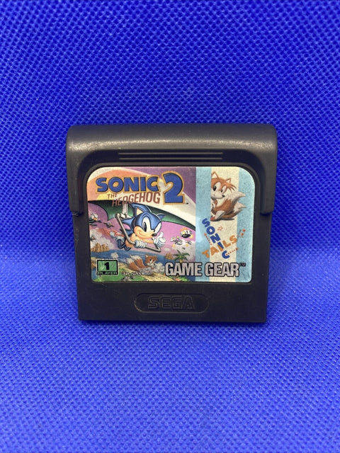 Sonic the Hedgehog 2 (Sega Game Gear, 1992) Authentic Cartridge Only - Tested!