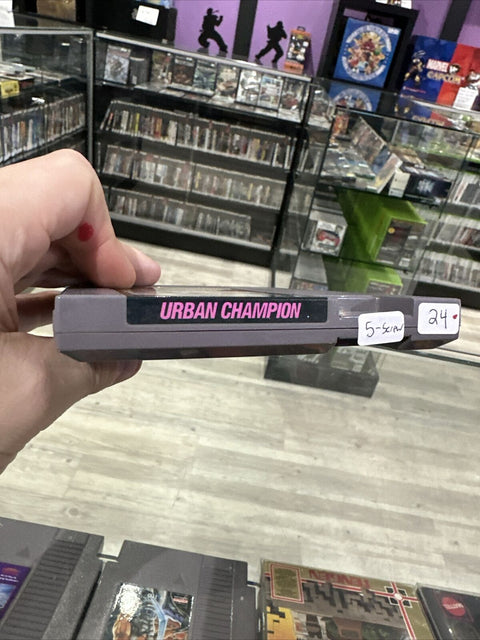 Urban Champion 5-Screw (Nintendo NES, 1986) Authentic Cartridge Only - Tested!