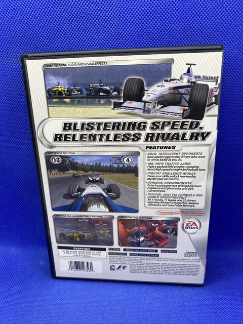 F1 2001 (Sony PlayStation 2, PS2, 2001) CIB Complete - Tested!