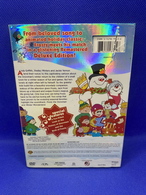 Frosty’s Winter Wonderland Remastered Deluxe Editon (DVD) w/ Slipcover